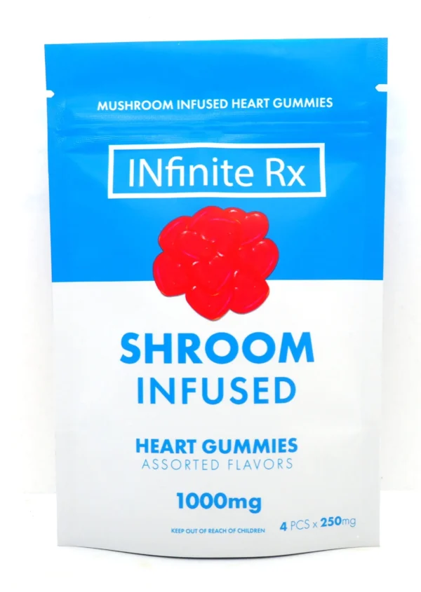 Rx Shroom Infused Heart Gummies Edibles