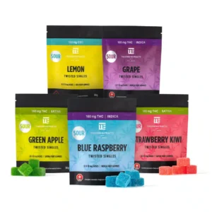 Twisted Singles Sour Cannabis Gummies